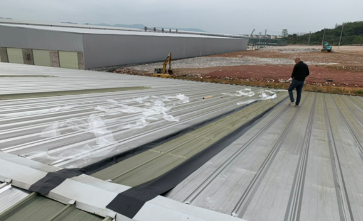 阜南厂房屋面防水维修案例